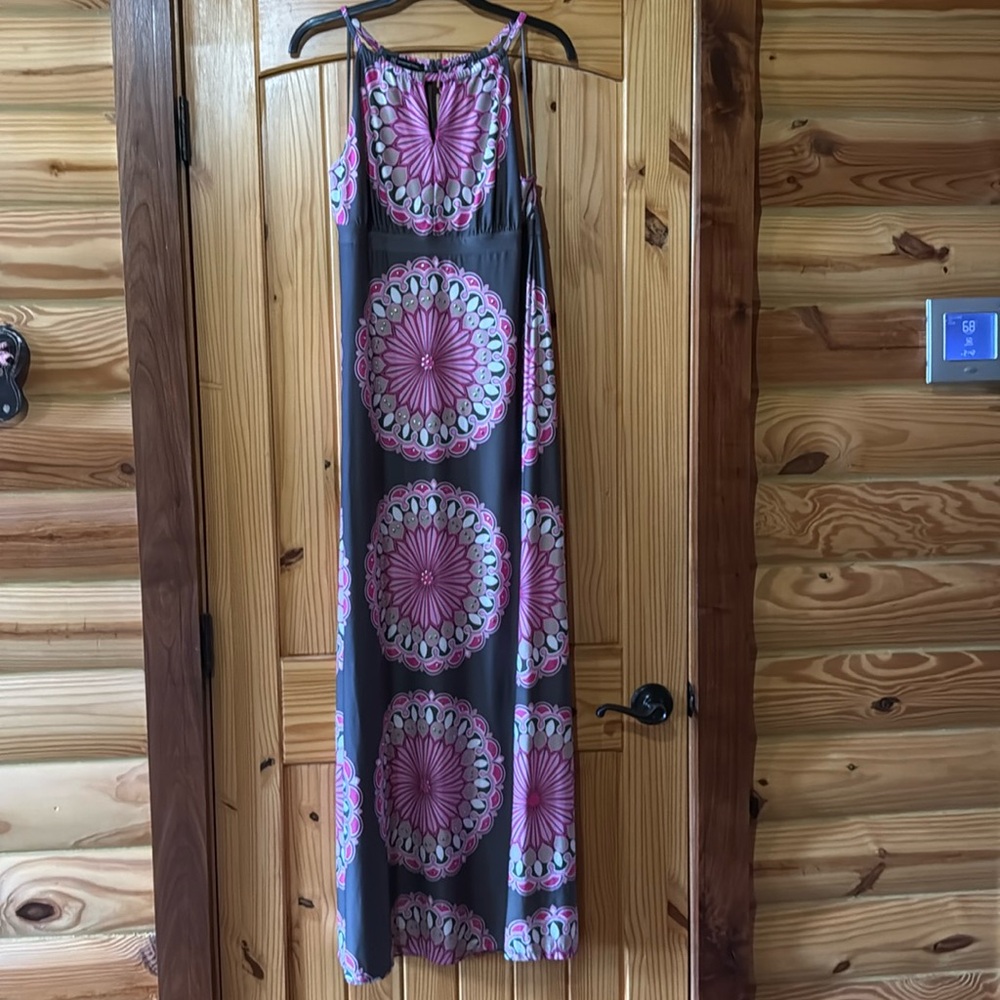 INC Maxi Dress  and sweater